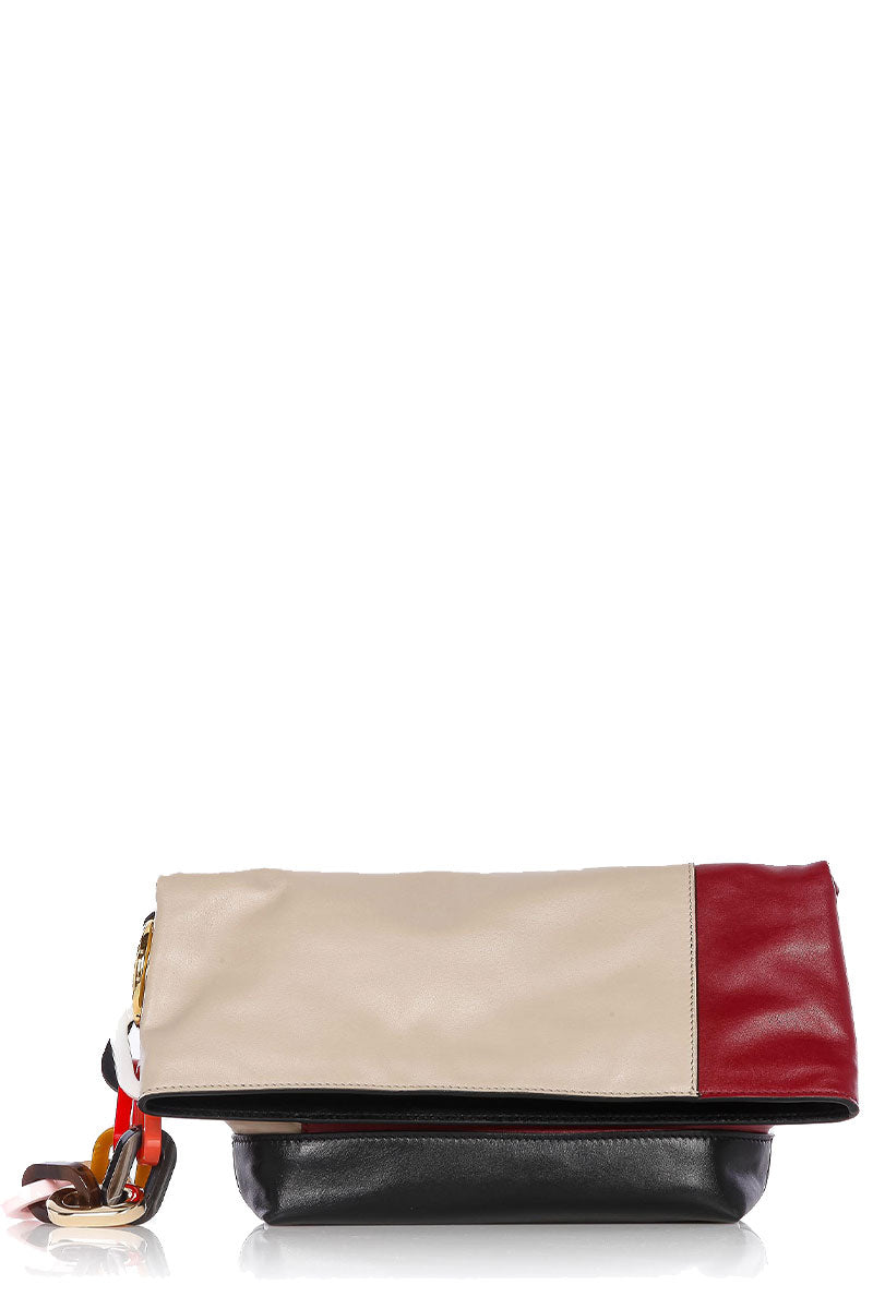 Colorblocked Clutch