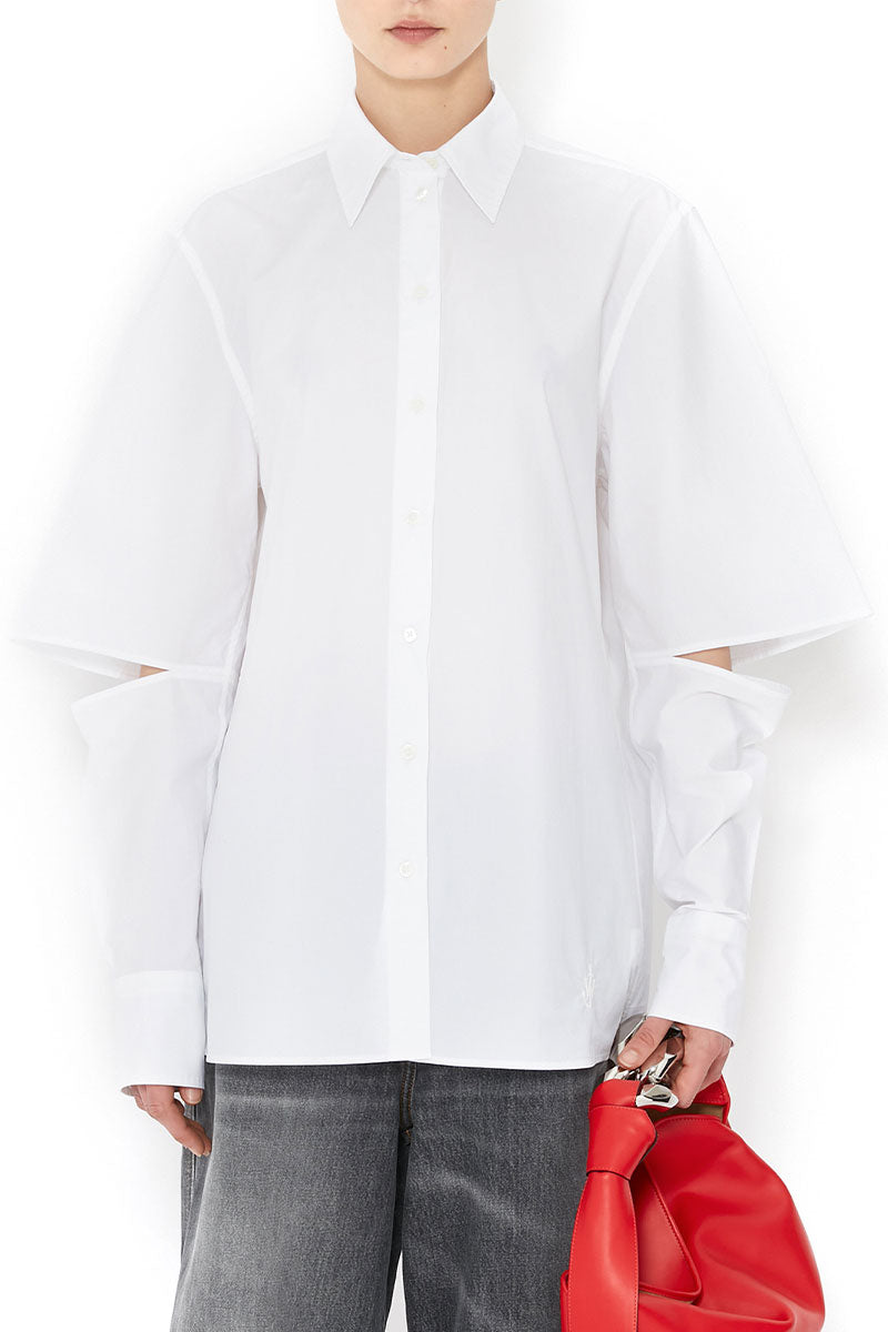 Cutout Sleeve Shirt