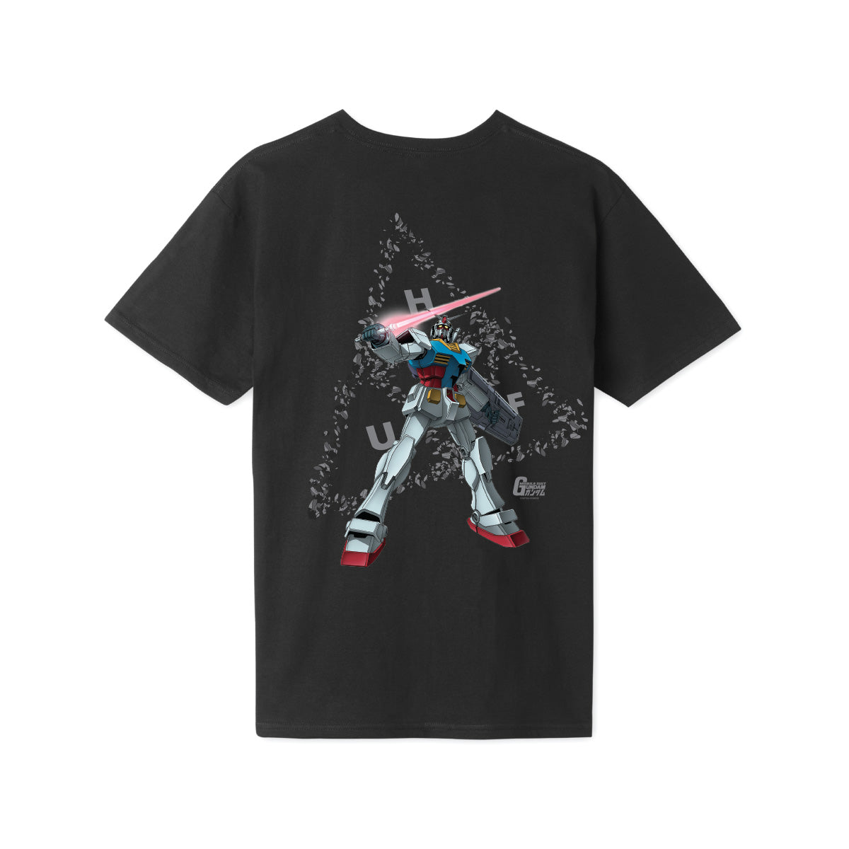 Huf Gundam TT S/S Tee Black TS02317 BLK