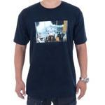 US VERSUS THEM Beachfront Mens T-Shirt Navy BEACHFRONT-NY