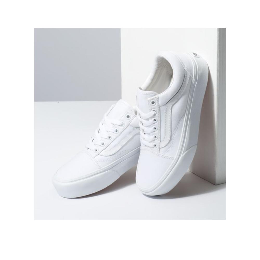 Vans Old Skool Platform True White VN0A3B3UW00