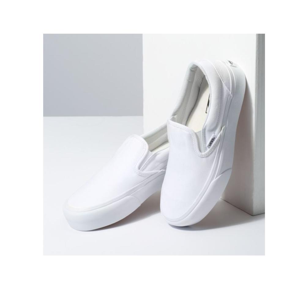 Vans Classic Slip-On Platform True White VN0A3JEZW00