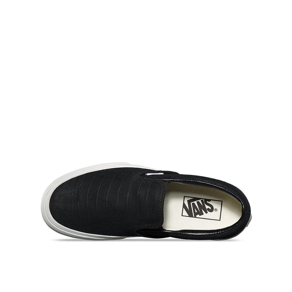 Vans Classic Slip-On Embossed Black/Blanc De Blanc VN0A3JEZQU8