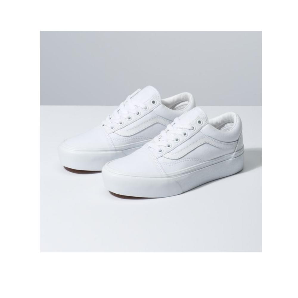 Vans Old Skool Platform True White VN0A3B3UW00