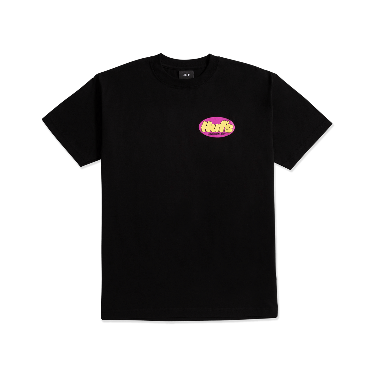 Huf Liquormart Short Sleeves T-Shirt Black TS01946