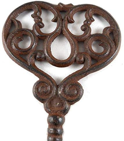 Large Iron Decorative Skeleton Key Color Modern Contemporary