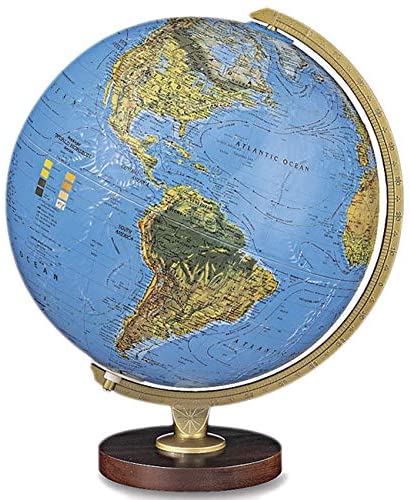 MISC Illuminated Desktop World Globe