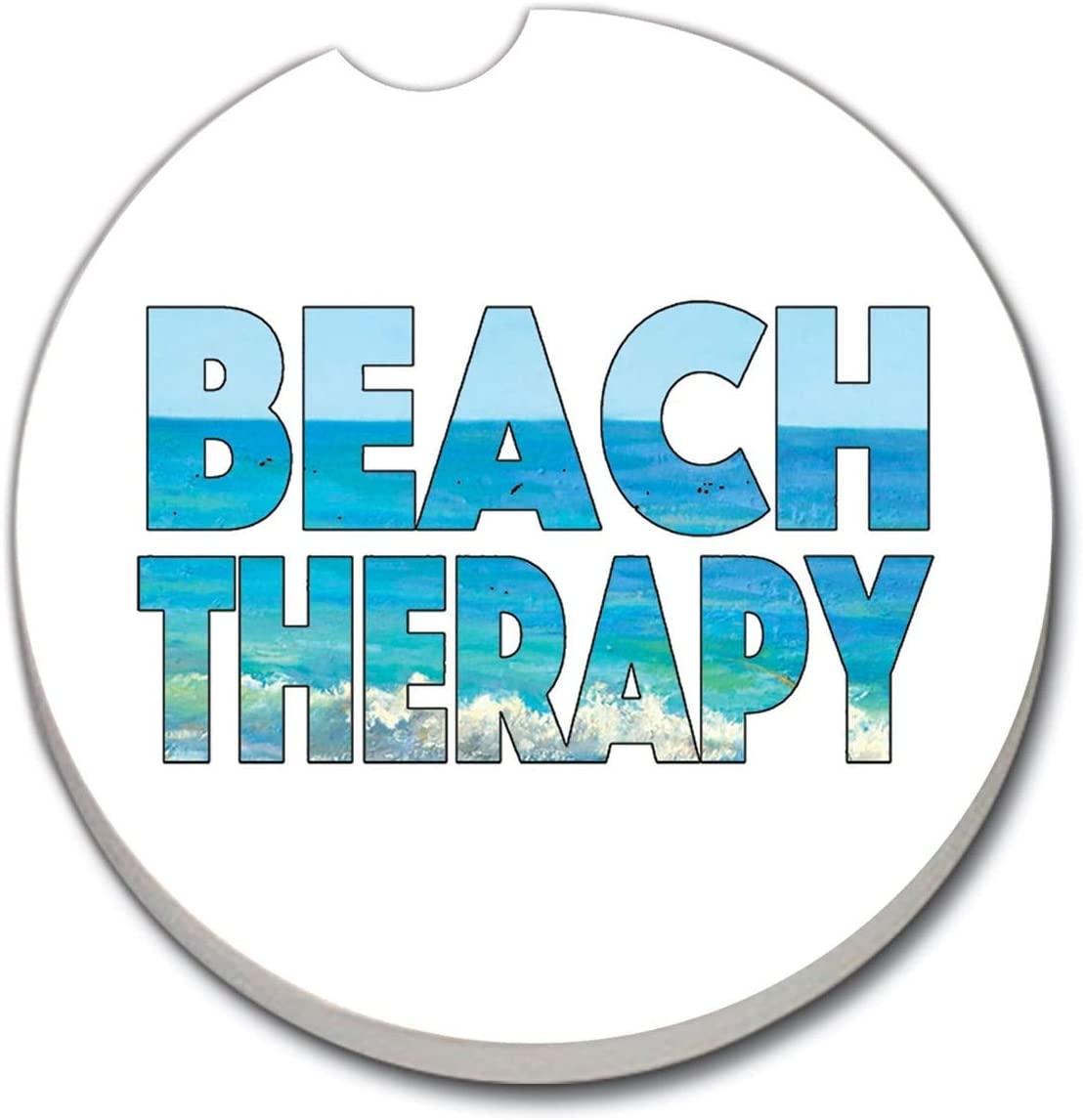 Unknown1 Car Coaster Beach Therapy Set 2 2 5 Color