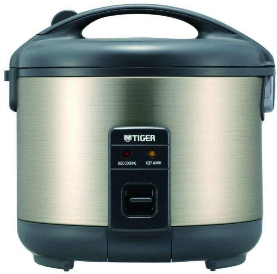 Unknown1 Tiger Stainless Steel 8 Cup Conventional Rice Cooker (Urban Satin) Non Stick Surface