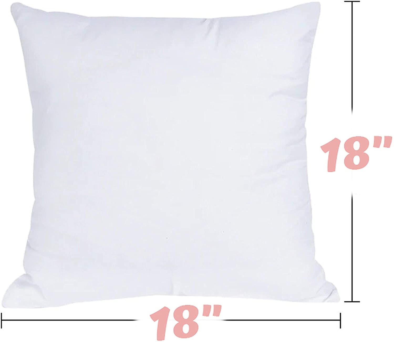 Plush White Mongolian Faux Fur Throw Pillow Cover Color Graphic Casual Cotton Removable