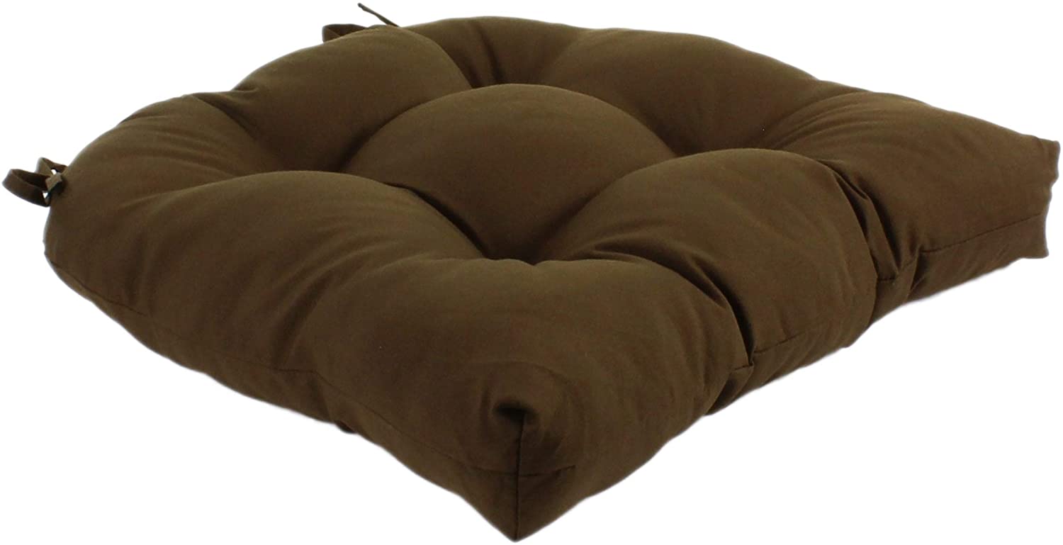 Brown Colored Indoor/Outdoor Seat Cushion Patio D 20