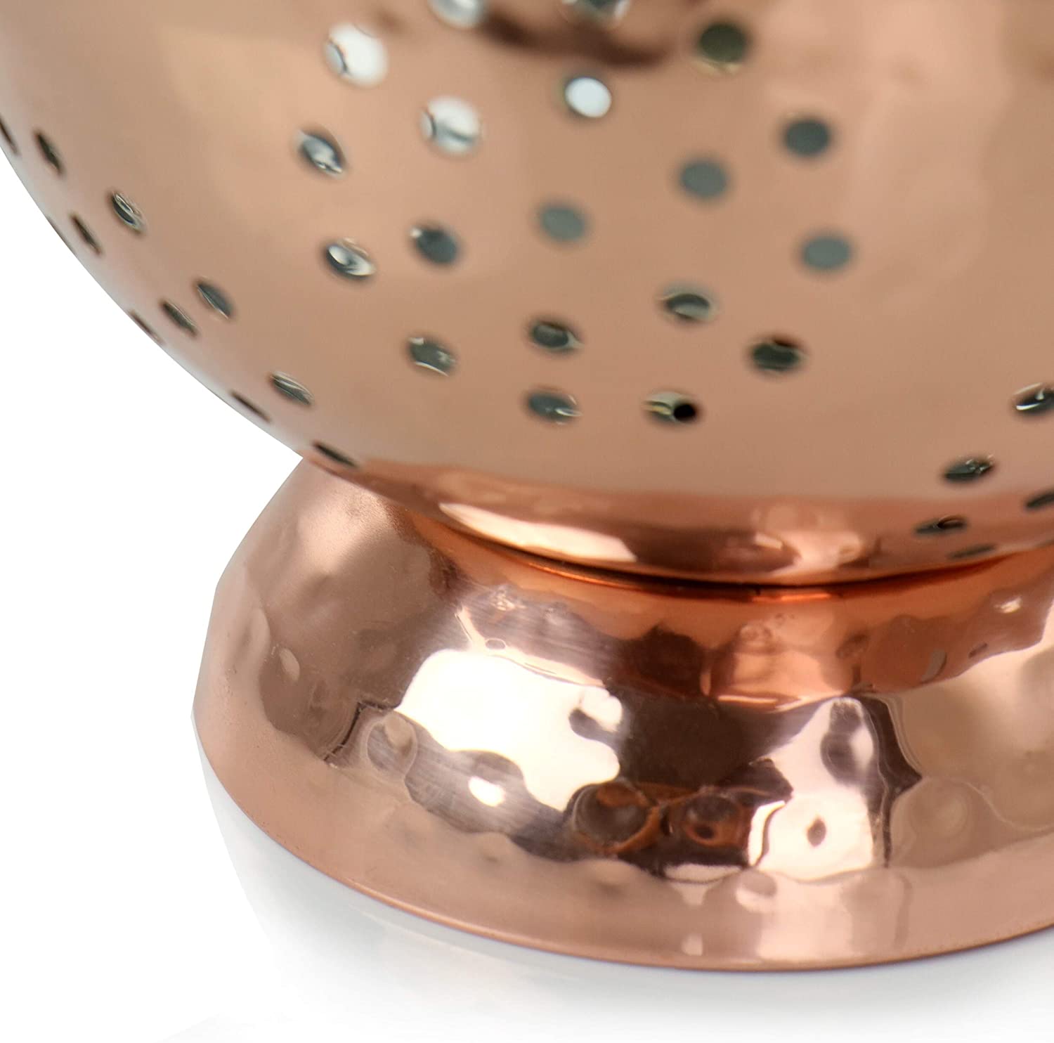 Unknown1 5 7 Inch Stainless Steel Mini Colander Copper Metallic 1 Piece