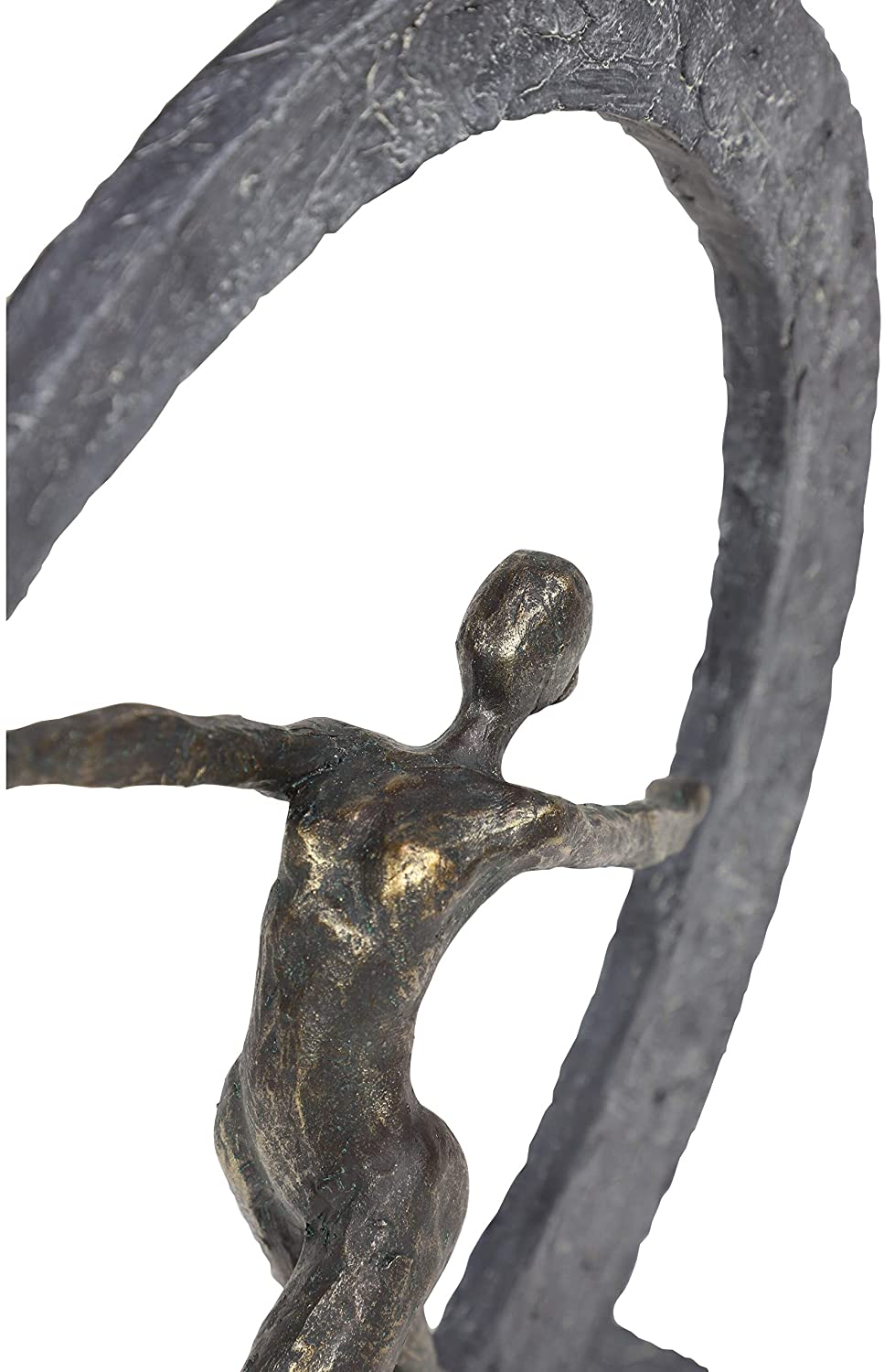 Abstract Dancing Figurine Moon Statue 12