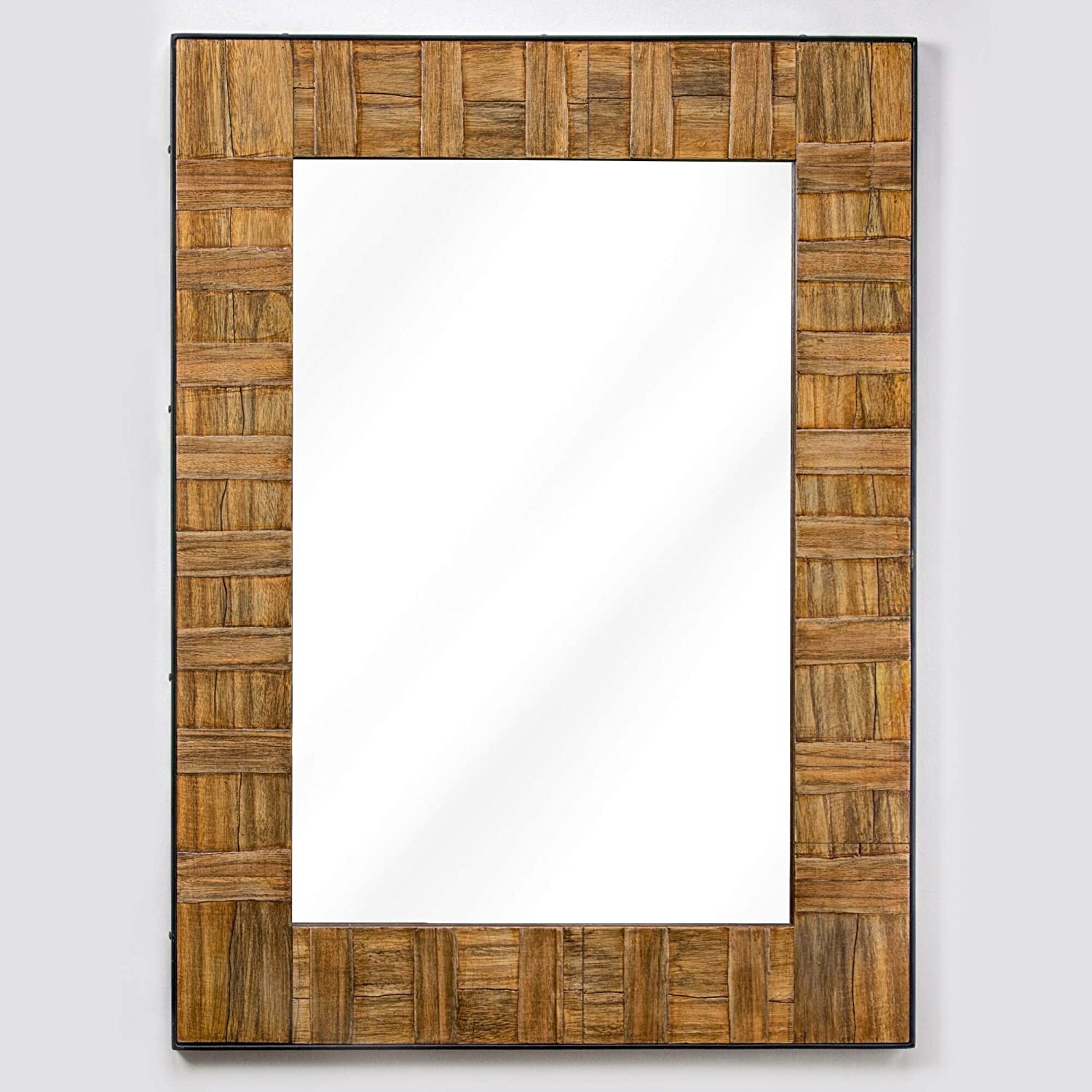 Unknown1 Wood Metal Wall Mirror (35