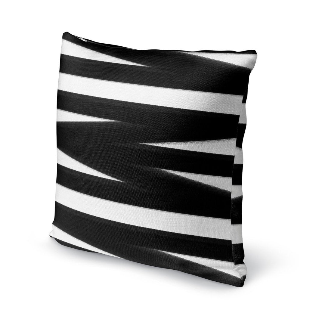 Bandage Stripes Pattern Throw Pillow Elegant Luxurious Artistic Textured StripeInspire Decorative Sofa Accent Pillow Vibrant Bold Soft Snugly Durable Polyester