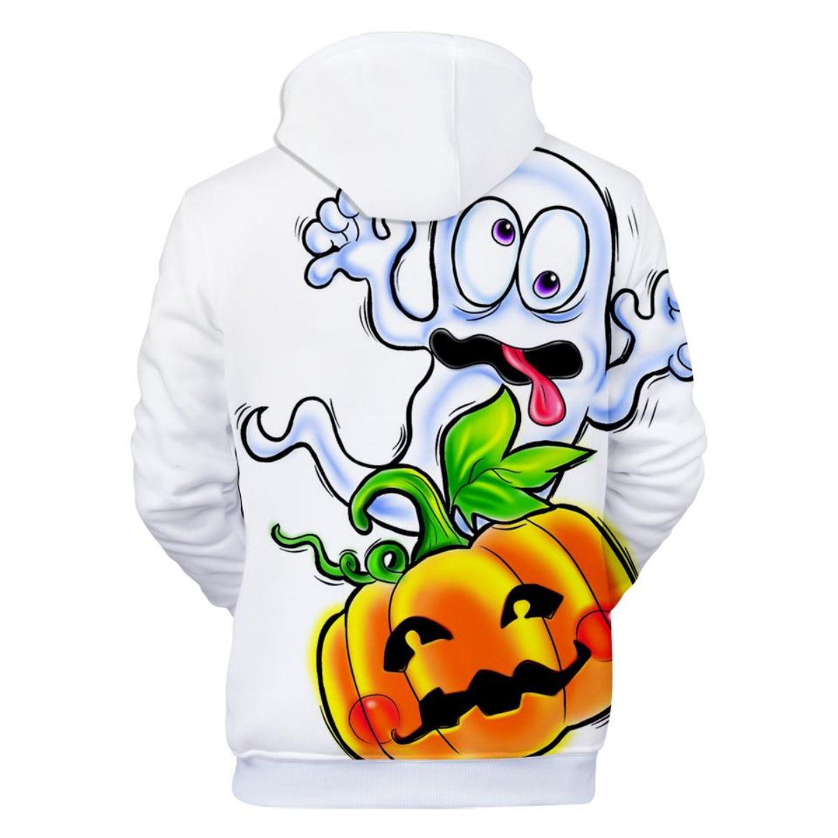 The Crazy Ghost 3D Hooded Sweatshirt - GetLoveMall cheap ...