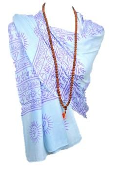 OM Bhakti Prayer Shawl - Medium -Color Base