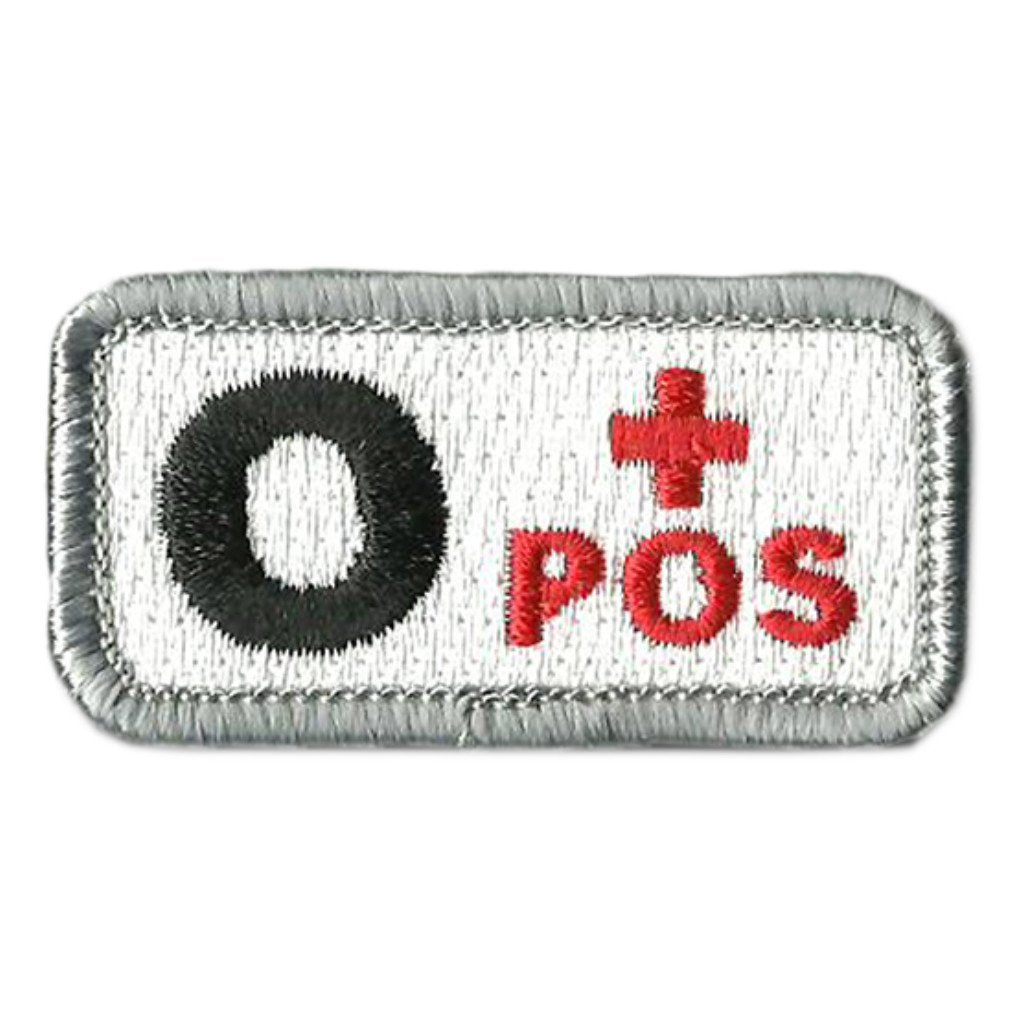 Blood Type Patches - Type O Positive - 2