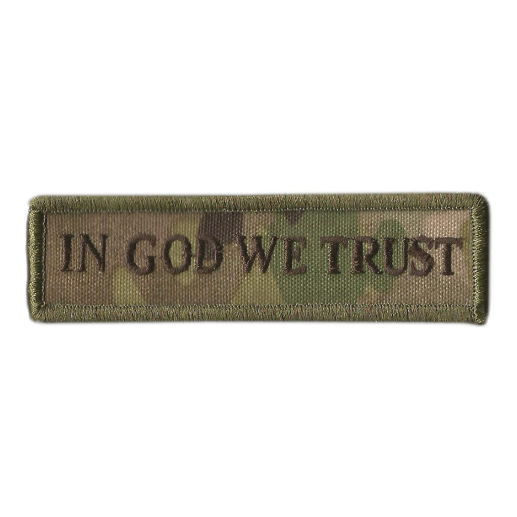 MULTICAM - In God We Trust Morale Patch - 1