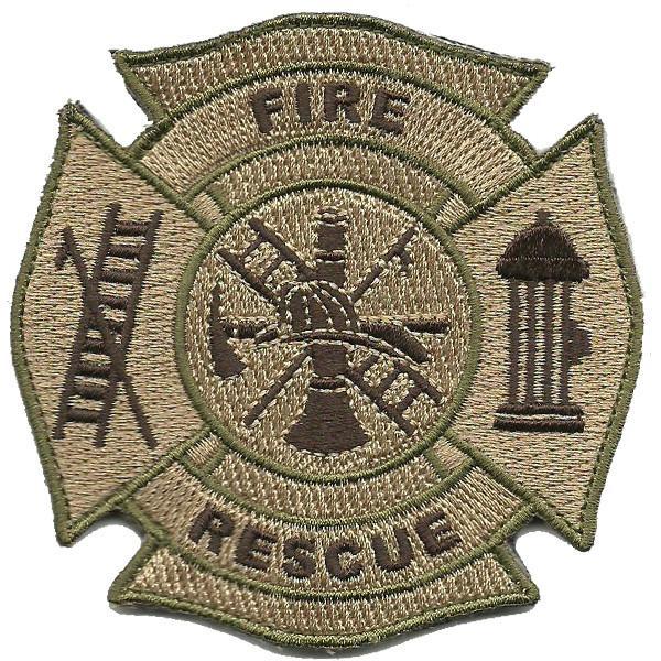 Fire & Rescue Shoulder Patches