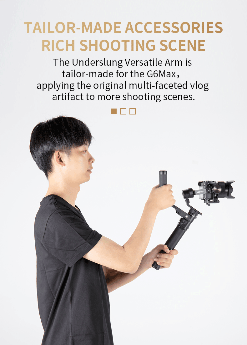 FeiyuTech G6 Max Underslung Versatile Arm Overview