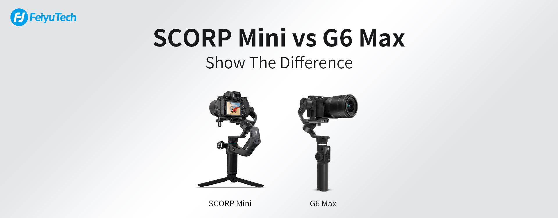 FeiyuTech Scorp mini vs g6 max whats the difference