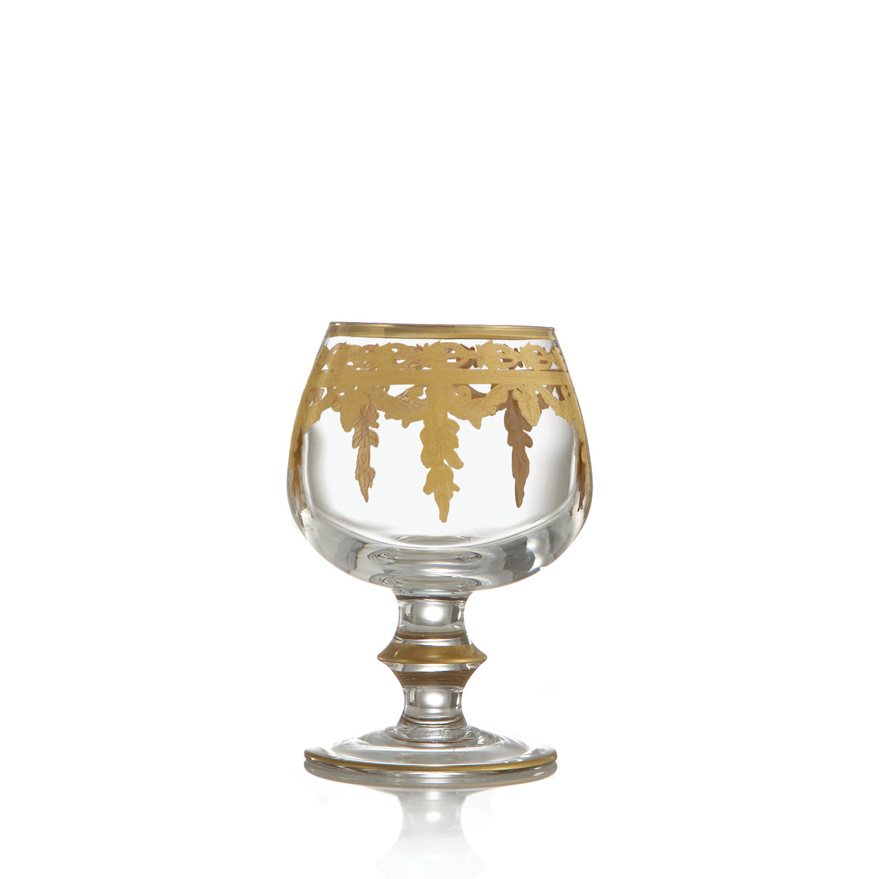 ARTE ITALICA: Vetro Gold Brandy Glass