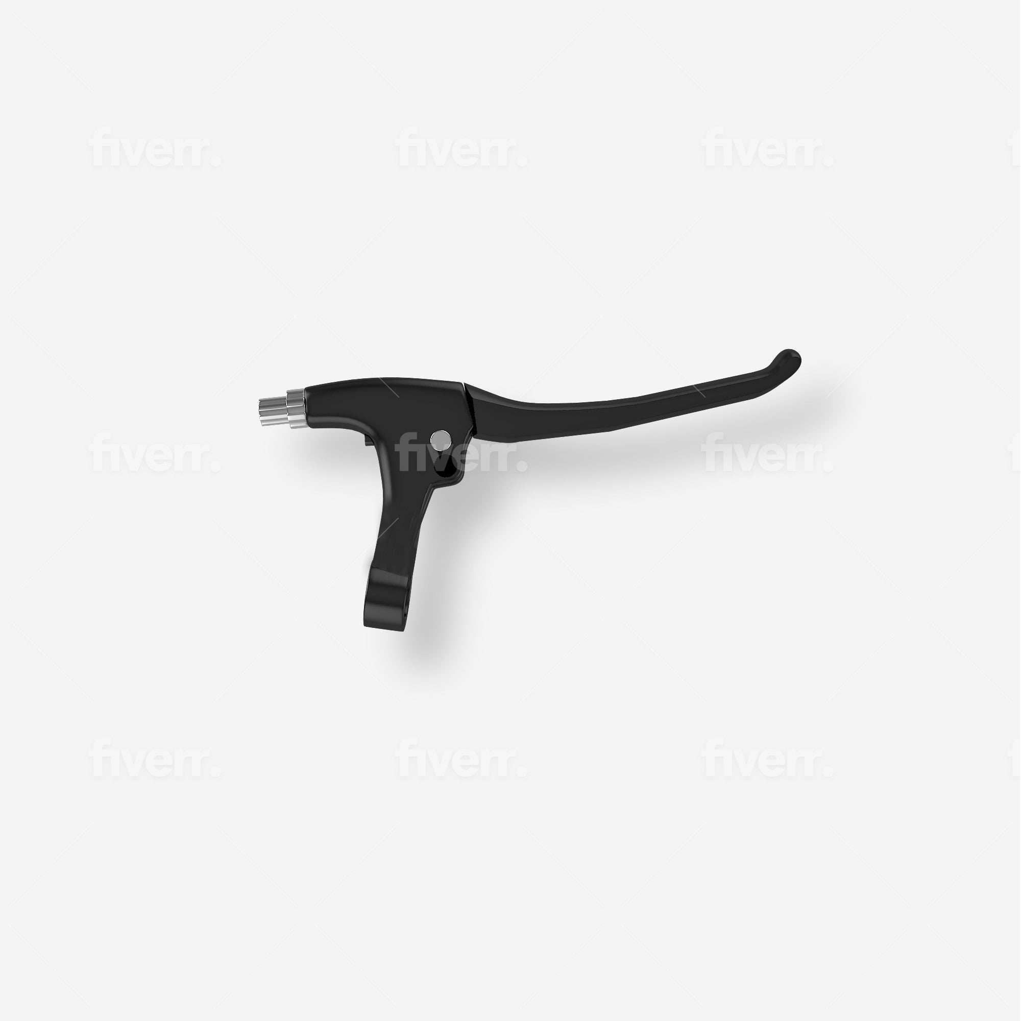 Knee Walker Brake Handle Replacement Part with Locking Parking Feature