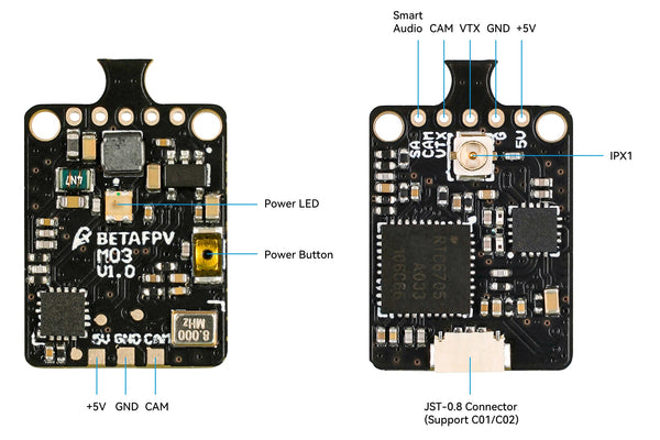 M03 25-350mW 5.8G VTX