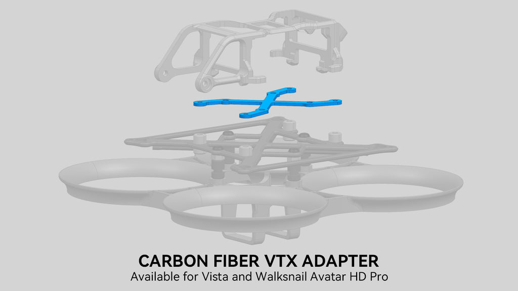 BETAFPV Pavo Pico, OT 3 CARBON FIBER VTX ADAPTER Available for Vista and