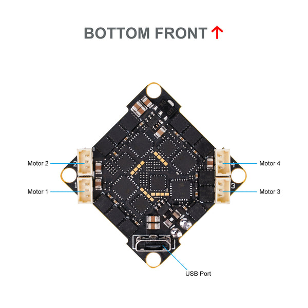 Полетен контролер - Безчетков F405 2-4S AIO (BLHeli_S) V3