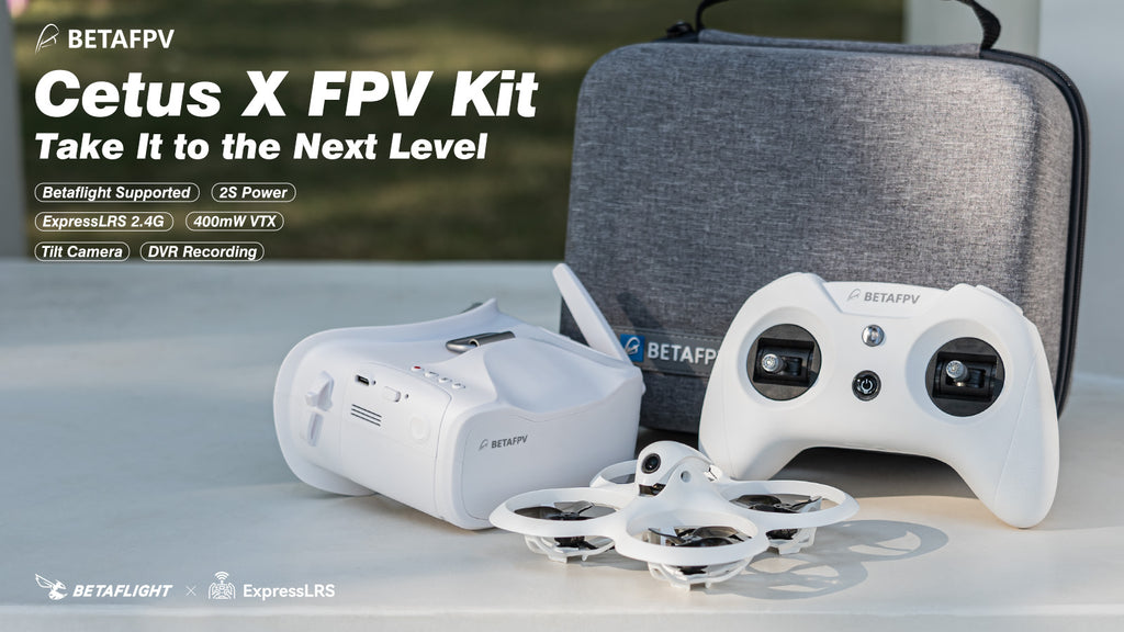 BETAFPV New Cetus X FPV FPV Drone LiteRadio 3 Radio Transmitter VR03 FPV  Goggles