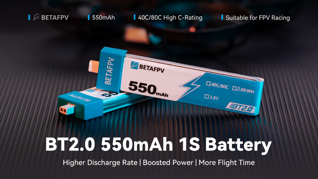 Bateria BT2.0 550mAh 1S (4PCS)