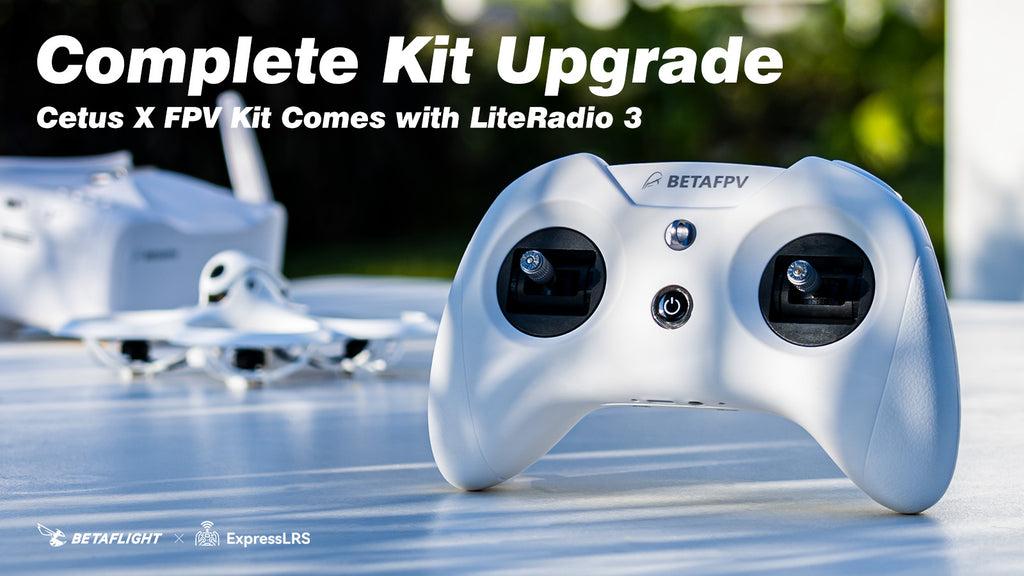 BETAFPV Cetus X, Complete Kit Upgrade Cetus X FPV Kit Comes with LiteRadio 3 B