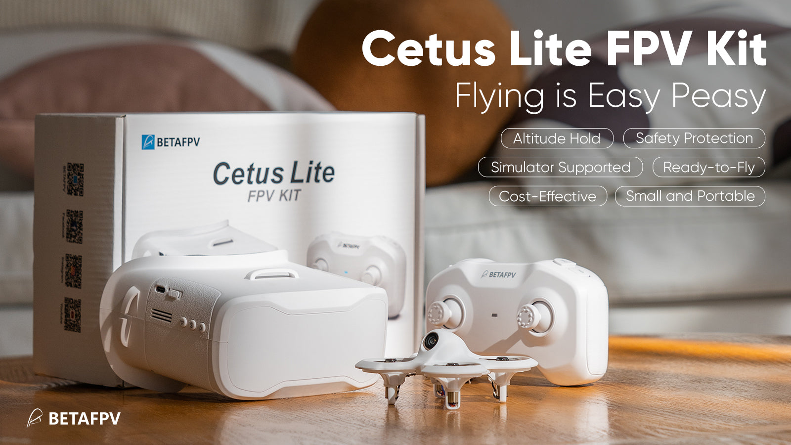 BetaFPV Cetus X review: try your wings