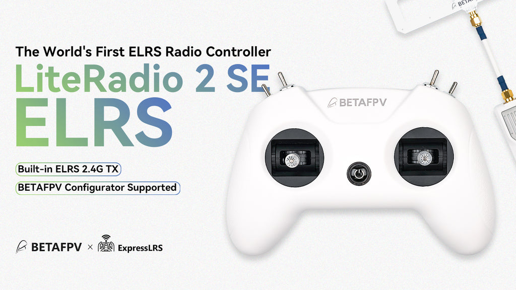 The World's First ELRS Radio Controller LiteRadio 2 SE BETAFPV
