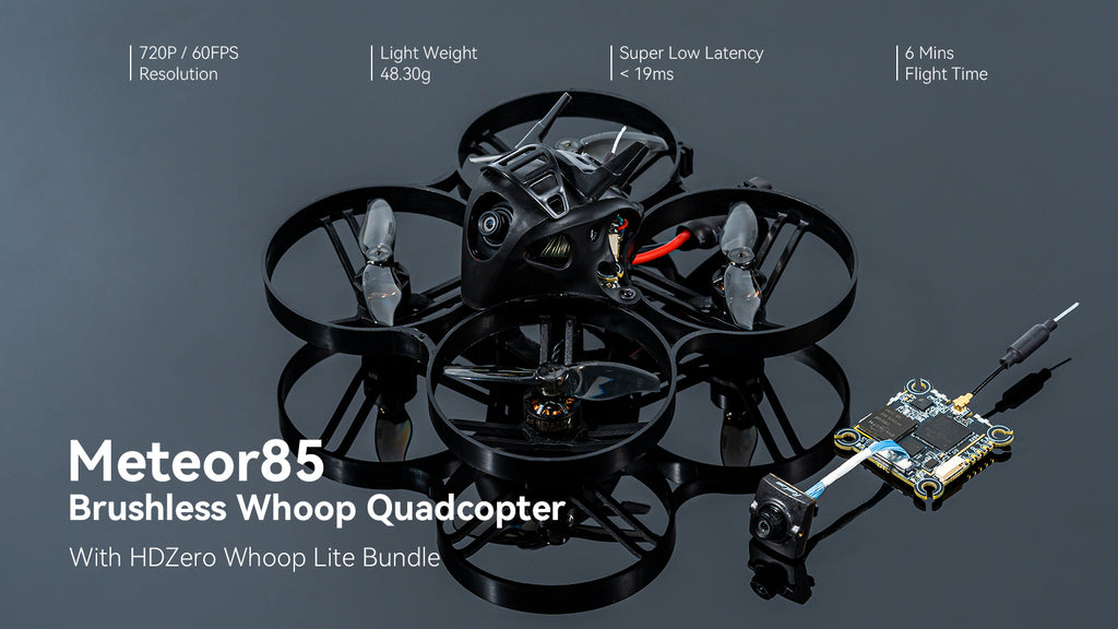 Meteor85 Brushless Whoop Quadcopter, With HDZero Who