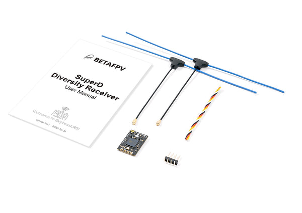 Диверсити-приёмник BetaFPV SuperD ELRS 915MHz Диверсити-приёмник BetaFPV SuperD ELRS 915MHz