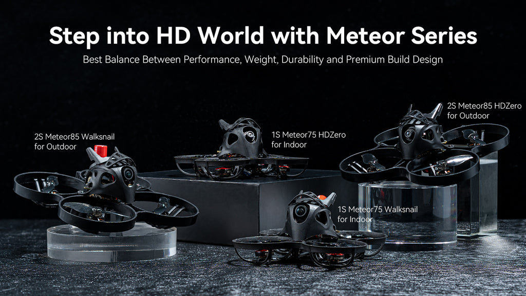 Meteor Series offers best balance between performance; weight, Durability and Premium Build .