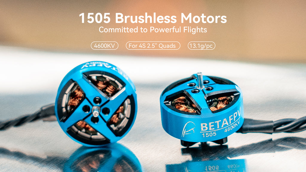 1505 4600KV Brushless Motor
