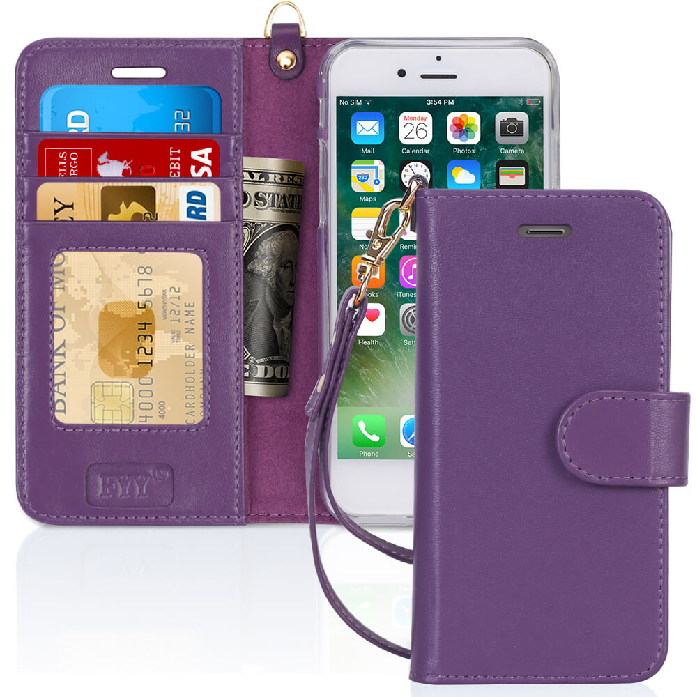 Genuine Leather Wallet Case for iPhone 6 Plus/6S Plus