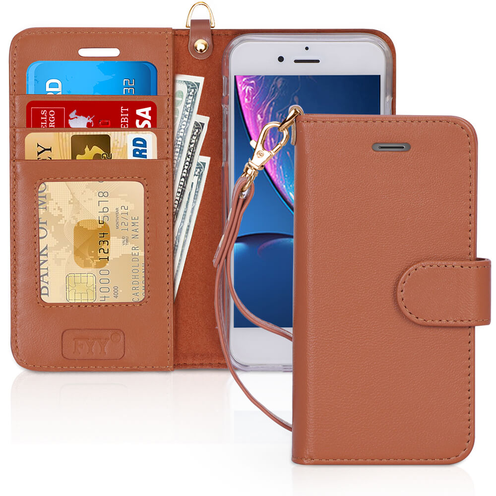 Genuine Leather Wallet Case for iPhone 6 Plus/6S Plus