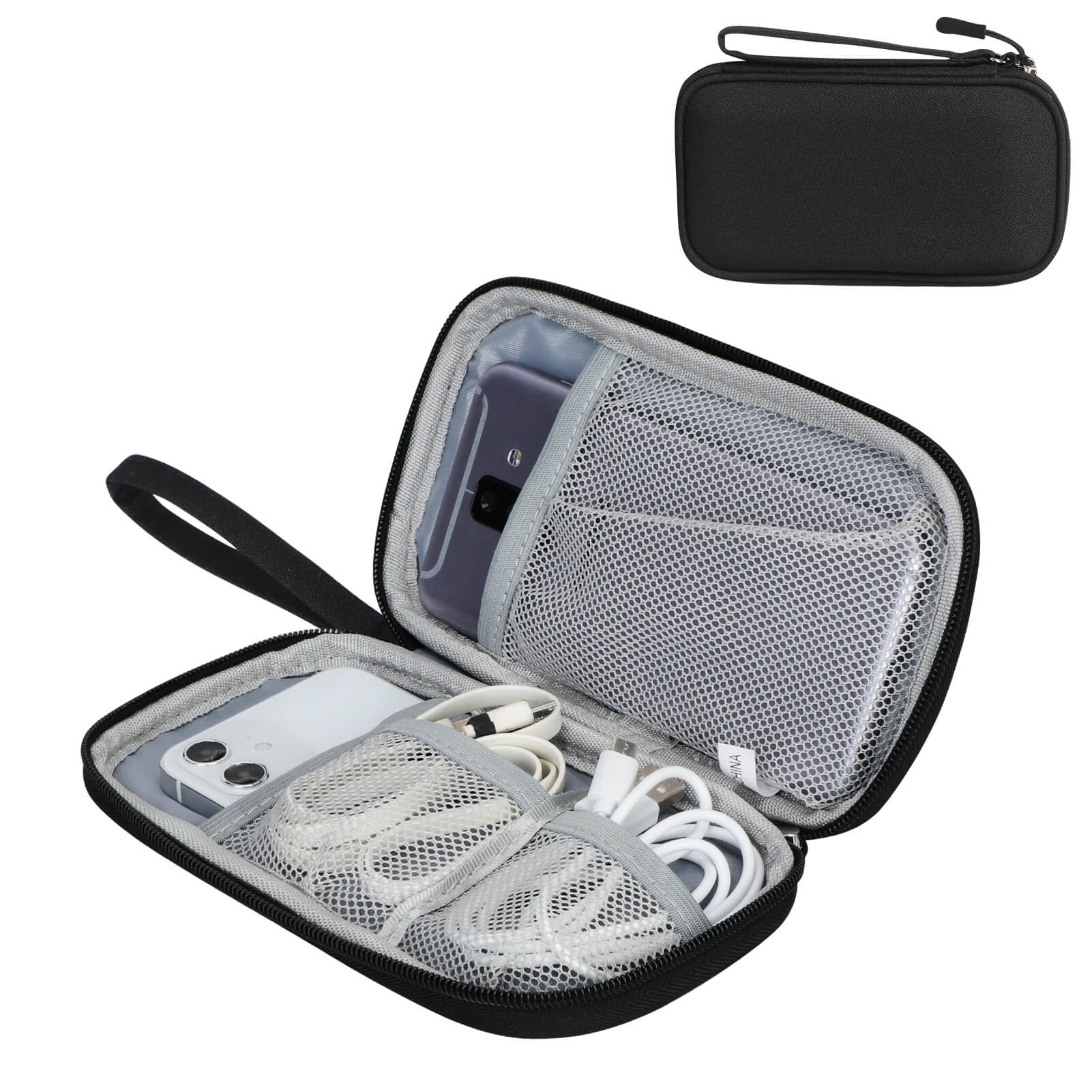 Electronic Organizer Bag Pouch - Single Layer-S