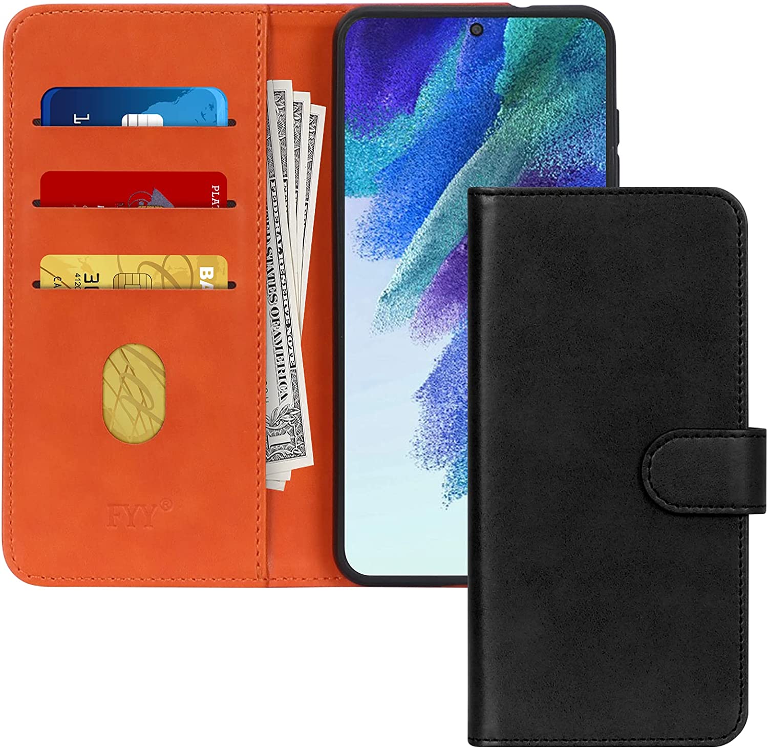 Galaxy S21 FE 5G PU Leather Wallet Case