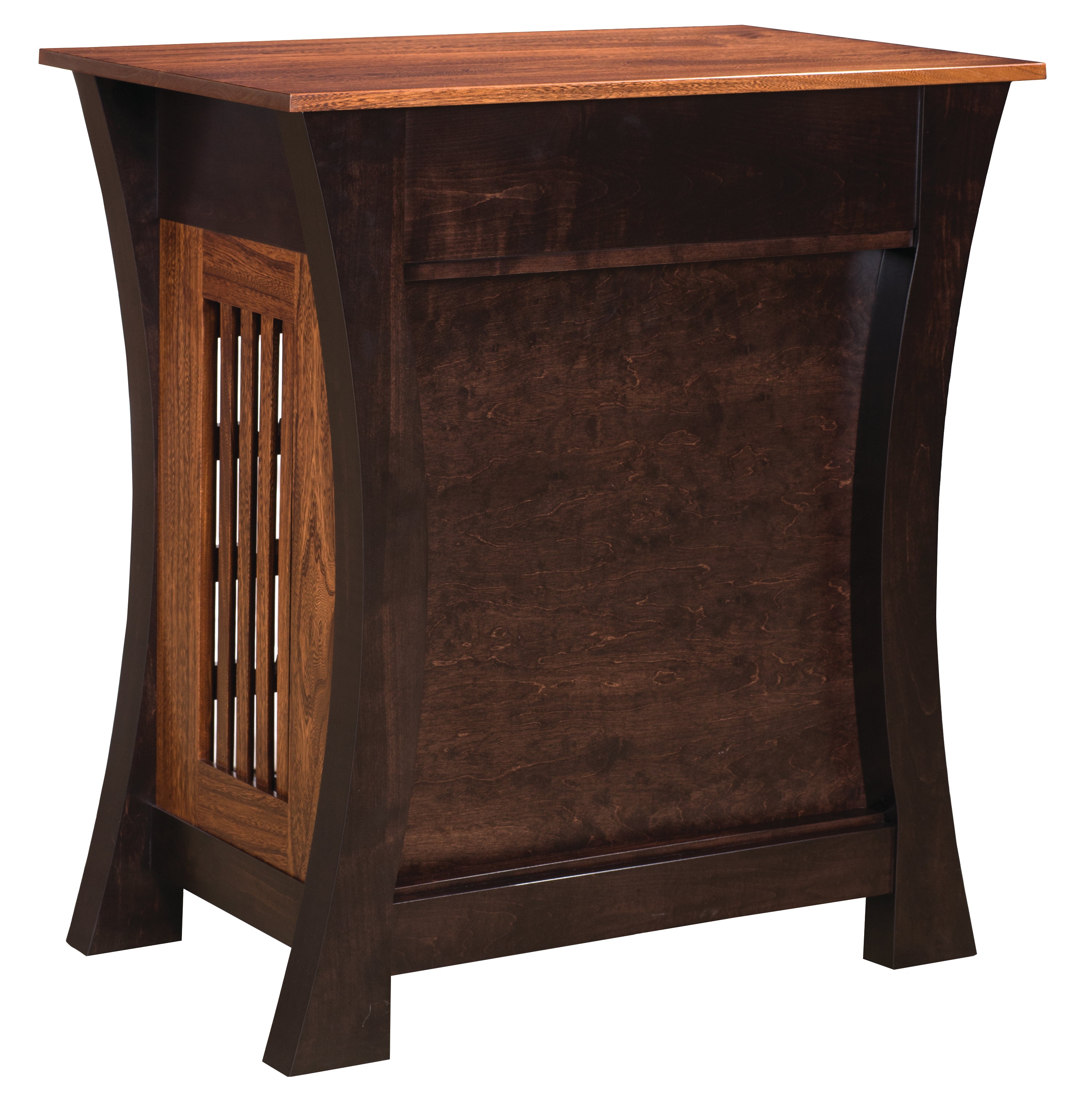 QW Amish Darlington Wine Cabinet