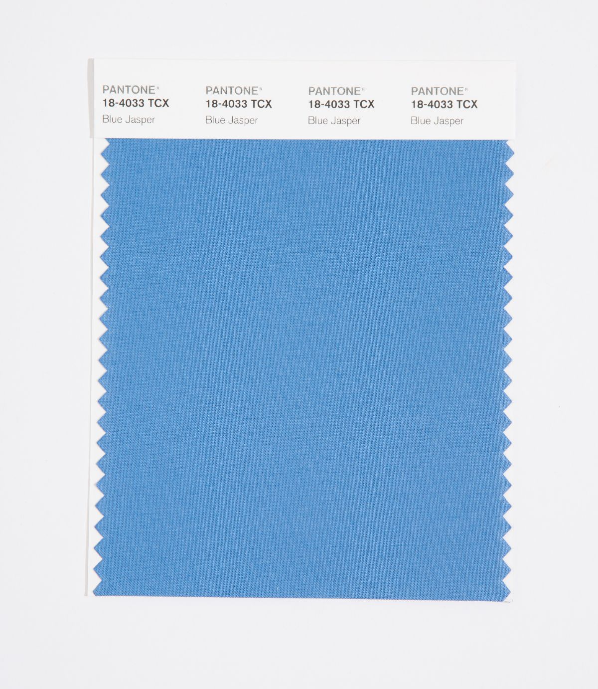 Pantone SMART Color Swatch Card 18-4033 TCX (Blue Jasper)