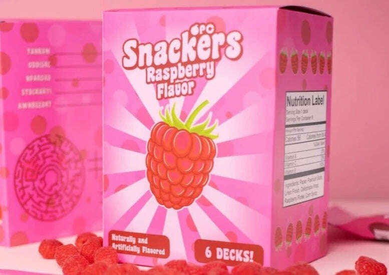 Snackers Raspberry 6 Deck Box