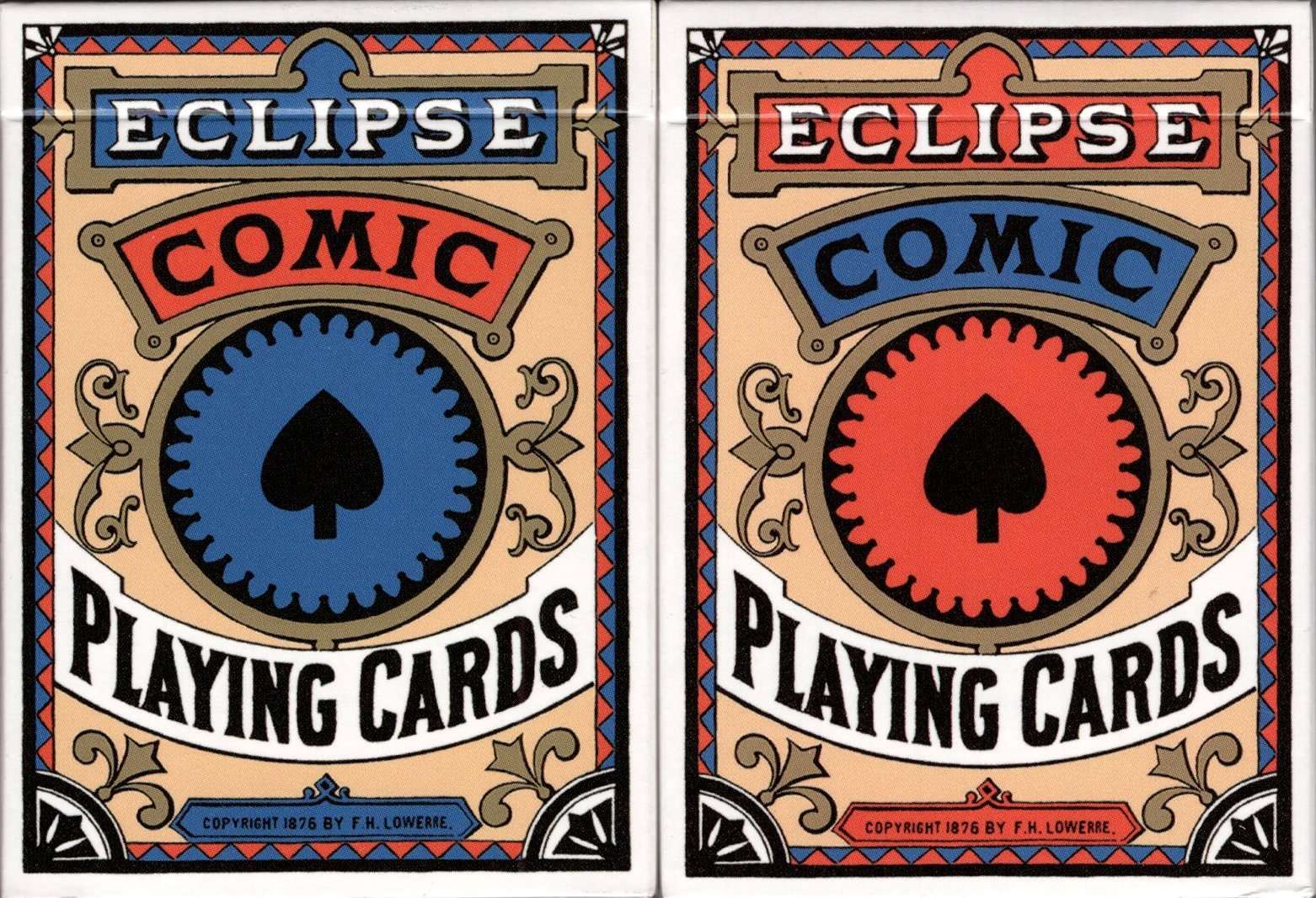Eclipse Comic Reproduction Playing Cards MPC