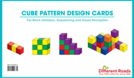 Different Roads Cube Pattern Design Cards