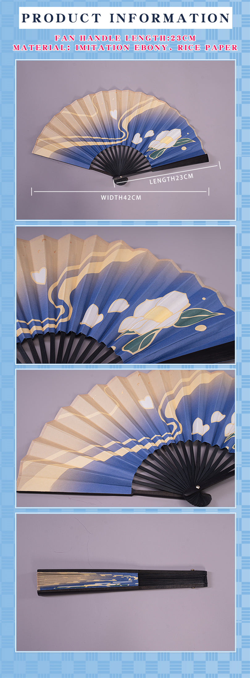 Uwowo Game Genshin Impact Kamisato Ayaka Fan Cosplay Props 12 Uwowo Game Genshin Impact Kamisato Ayaka Fan Cosplay Props -Uwowocosplay Shop 01 c9680bf0 6063 42e9 9018 f84c798d52b0